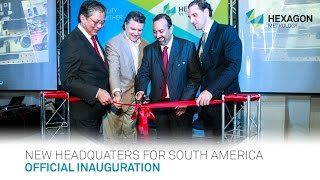 Hexagon Metrology’s new Brazilian headquarters officially inaugurated [upl. by Natanoy]