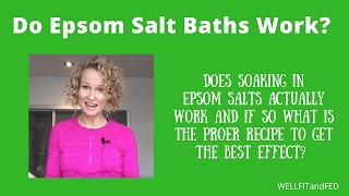 Do Epsom Salt Baths Work [upl. by Prouty]