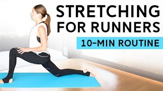 10Minute Guided Stretching Routine for Runners [upl. by Dominick]