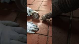 Regrouting a commercial kitchen floor [upl. by Celine852]