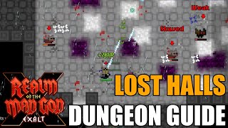 Realm of the Mad God Exalt  Lost Halls Dungeon Guide [upl. by Fugazy]