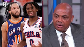 Inside the NBA reacts to 76ers vs Knicks Game 5 Highlights [upl. by Webber]