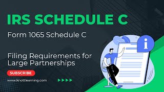 Form 1065 Schedule C  Who Needs to File [upl. by Ayvid]