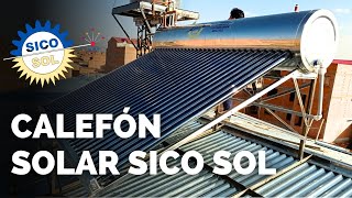 CALEFONES SOLARES SICO SOL  ENERGÍA SOLAR BOLIVIA SantaCruzBolivia [upl. by Nehtanoj]