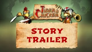 Moorhuhn Tiger amp Chicken  Story Trailer [upl. by Seaver]