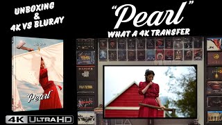 Pearl 4k Ultra HD Bluray Collectors Edition Mediabook Unboxing amp 4k Comparisons 4k Vs Bluray [upl. by Alolomo]