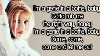 Christina Aguilera  Genie In A Bottle Lyrics HD [upl. by Bethesda590]