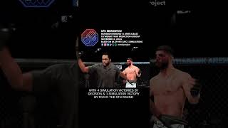 UFC Edmonton Brandon Moreno Amir Albazi FW Fight Prediction amp Simulation Recap 👊🎮 shorts [upl. by Eniowtna]