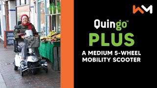 Quingo Plus  a Medium 5wheel Mobility Scooter  Overview [upl. by Clarie799]