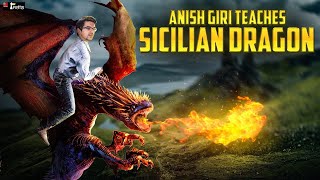 Anish Giri teaches the Sicilian Dragon  ft Michael Vidit Tania [upl. by Sregor]