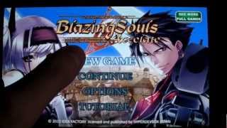 Blazing Souls Accelate Android  Promotion video [upl. by Ettennaej]