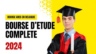 BOURSE DETUDE EN BELGIQUE  LICENCE MASTER  FORMATION PRO [upl. by Berriman315]