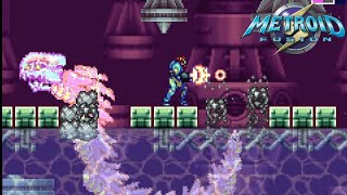 Metroid Fusion  Serris Boss Fight  Nintendo Switch Online [upl. by Chicoine]