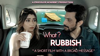 WHAT RUBBISH  2024 SHORT FILM  HINDI [upl. by Snevets]