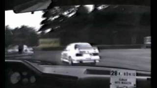 OnBoard with Kurt König at Norisring DTM 1991 Qualification Race [upl. by Ranique158]