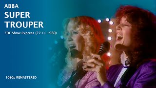 ABBA  Super Trouper Performed at ZDF Show Express  27 November 1980 1080p [upl. by Yehtomit]