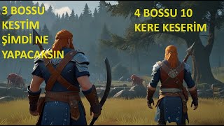 3 BOSSU KESTİK SIRA BÜYÜK 4 BOSSDA  Tribes Of Midgard Solo 5 [upl. by Egres]