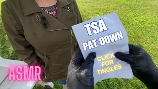 ASMR PAT DOWN FULL BODY—DETAILED REAL PERSON ASMR ROLEPLAY [upl. by Tamis]