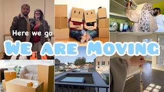 MOVE IN VLOG 🏡  New Rented Apartment Tour  Packing amp Moving 📦 🚚 [upl. by Thanasi]