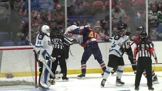 Rivermen vs Quad City Highlights at Grossinger Motors Arena [upl. by Ateekal]