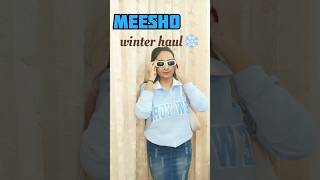 Meesho winter haul Meesho sweater haulmeesho haul meesho winter meeshohaul shorts shortsvideo [upl. by Horan]