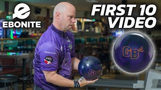 Ebonite GB4 Hybrid  First 10 w Tommy Jones [upl. by Joshi925]