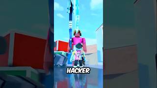 the HACKERS in MM2 Roblox roblox mm2 shorts [upl. by Sualokin]