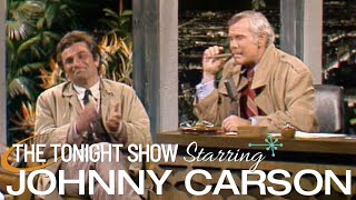 Peter Falk Talks Columbo and Johnny Does His Best Impersonation  Carson Tonight Show [upl. by Hubsher492]