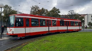 Vhag Bogestra M6S 332 Abfahrt Gelsenkirchen Hbf [upl. by Ettenad350]