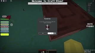 Roblox  Minecraft  The minecraft bait game [upl. by Nomad]