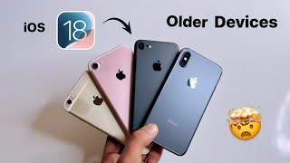 iOS 18 on iPhone 6s 7 8 and X  iOS 18  New Update on Older Devices 😍 [upl. by Rubens207]