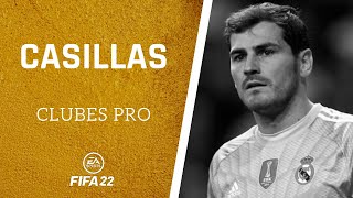 ⚽ FIFA 22  Cómo hacer a CASILLAS en CLUBES PRO ✔️ [upl. by Nelie962]