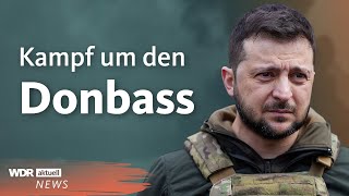 Angriff auf den Donbass Ukraine spricht von russischer Großoffensive auf Osten  WDR aktuell [upl. by Adnola284]