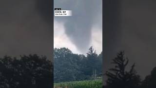 Tornado Touches Down in New York State [upl. by Nosduh]