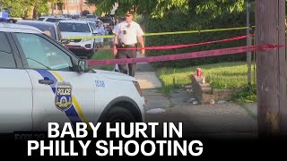 Philadelphia shooting injures 7monthold baby [upl. by Hendrick]