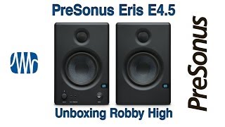 Presonus Eris E45 unboxing Monitor studio casse Riview [upl. by Smeaj]