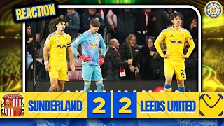 ILLAN MESLIER MISTAKE COSTS LEEDS UNITED  Sunderland 22 Leeds United Match Reaction amp Analysis [upl. by Tabor]