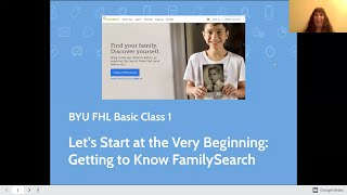 Beginner Series 1 Getting to Know FamilySearchorg  Kathryn Grant [upl. by Hasina774]