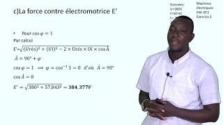 Exercices sur les Moteurs synchrones [upl. by Wolliw457]