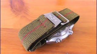 Correa Erikas Originals Vintage MN Strap  Review  Tutorial  Unboxing  En Español [upl. by Latta]