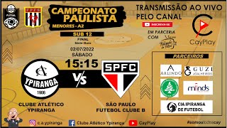 YPIRANGA x SÃO PAULO B  FUTSAL SUB 12  FINAL [upl. by Bullard714]