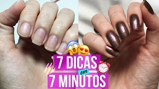 DICAS PARA SALVAR UNHAS MOLES E QUEBRADIÇAS [upl. by Oirrad]