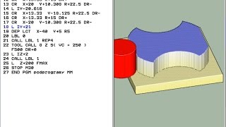 Kurs CNC podprogramy LBL Heidenhain iTNC 530 turtorial [upl. by Elburt487]