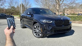 2023 BMW X4 xDrive30i M Sport Start Up Exhaust Test Drive Walkaround and Review [upl. by Afnin159]