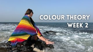 Crochet Along 2024  Week 2 Of The Colour Theory Blanket [upl. by Nadual]