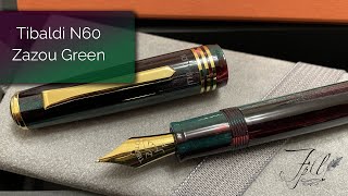 Review  Tibaldi N60 Zazou Green [upl. by Qifahs]