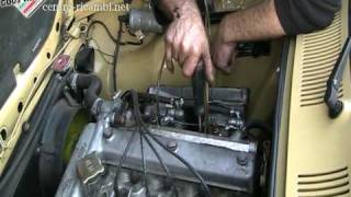 Adjusting Carburetors on an Alfa Romeo Alfetta [upl. by Rosse]