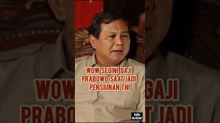 GAJI KECIL TERPAKSA JADI PENGUSAHA shorts information prabowo [upl. by Ytirev]