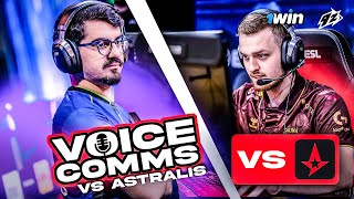 PRIMER EQUIPO LATINO EN PISAR UNA IEM COLOGNE  VOICECOMMS VS ASTRALIS [upl. by Eva217]