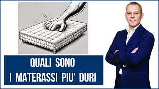 Quali sono i materassi più duri [upl. by Sky]